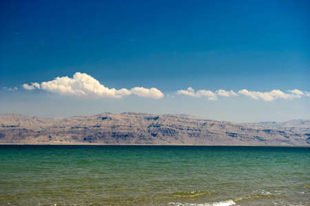 Mineral salts on coast of the Dead Sea,の写真素材