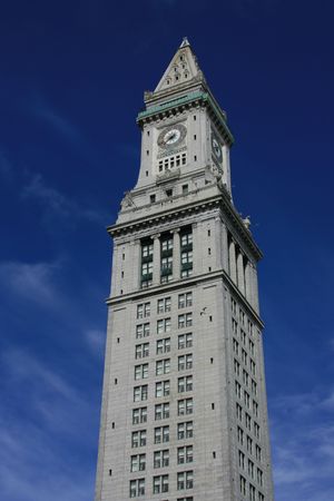 Boston's Custom House Tower.の写真素材