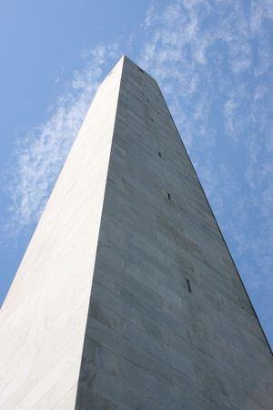 Bunker Hill Monument, Boston.の写真素材