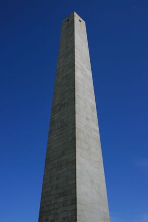 Bunker Hill Monument, Boston.の写真素材
