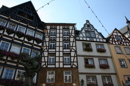 German architecture in the village of Cochem.