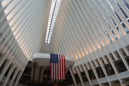 New York City March 4 2016 - Grand opening of the Oculus transportation hub at the World Trade Center.のeditorial素材