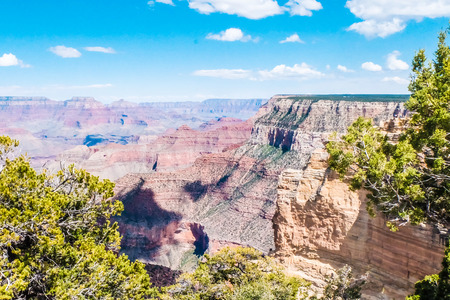 Beautiful view of Grand Canyon National Park ,South Rim in Arizona, United Statesの写真素材