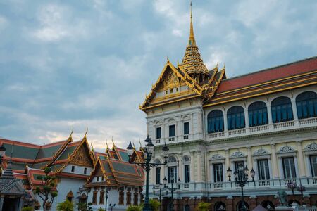 The Grand palace of Bangkok in Thailandのeditorial素材