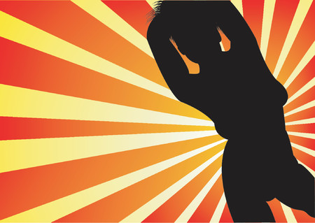 Woman silhouetteのイラスト素材