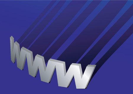 www world wide web internetのイラスト素材