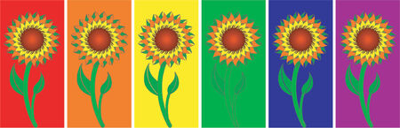 Sunflowerのイラスト素材