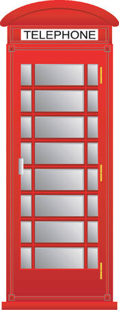 Telephone boxのイラスト素材