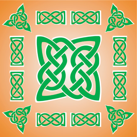 Celtic pattern_Abstract patternのイラスト素材