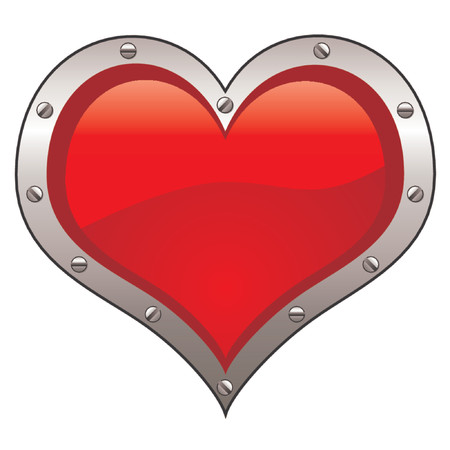 Conceptual heart for Valentines Dayのイラスト素材