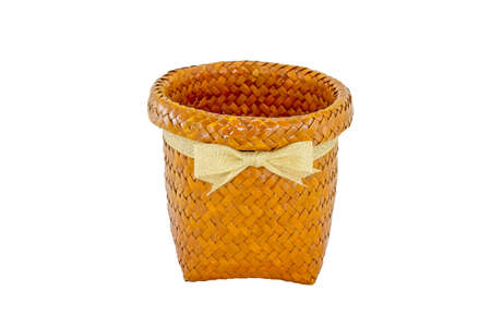 Wicker basketの写真素材