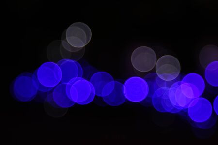 night light bokehの写真素材