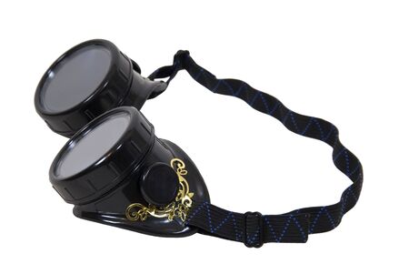 Goggles worn as a fashion accessory and to protect the eyes - path includedの写真素材