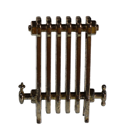 Vintage radiator used to heat up a roomの写真素材