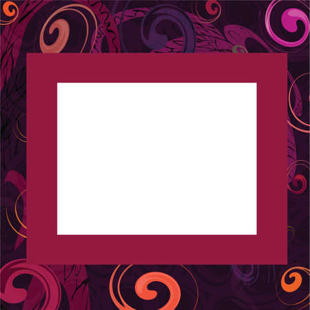 Abstract frame,illustrationのイラスト素材