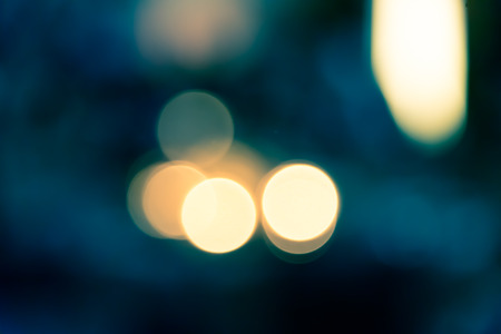 Blur bokeh of indoor party  with silhouette abstract backgroundの写真素材