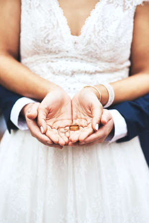 Our love is as precious as the rings we wear