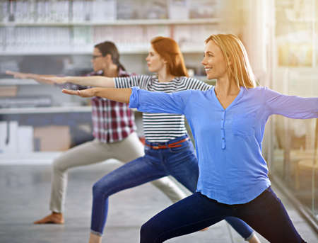 Just a little yoga to keep the mind fresh