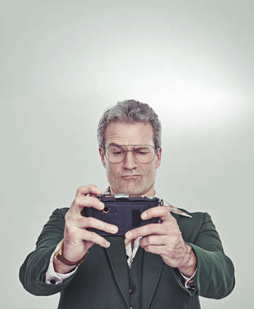 The first selfie ever taken required concentration