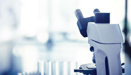 Science is worth exploring. Shot of a microscope in a laboratory.
