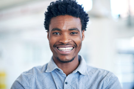 Im ready for success. Portrait of a handsome young businessman in his office.