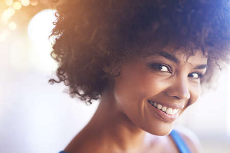 Beauty is being the best version of me. Cropped shot of a confident young woman.