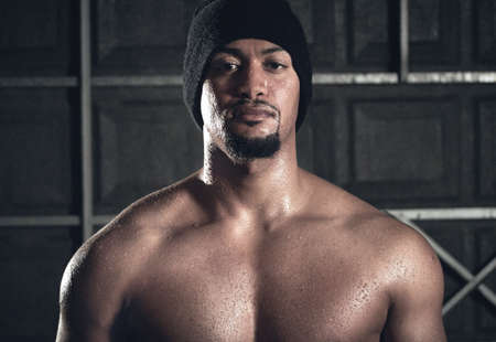 Train to gain...then train to maintain. Cropped portrait of a muscular man.