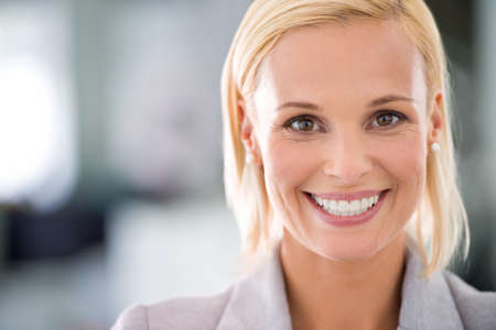 Shes determined to succeed. Cropped shot of an attractive young businesswoman in the office.