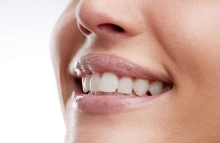 Filters are great, but great skin is better. Studio shot of a unrecognizable female smiling against...