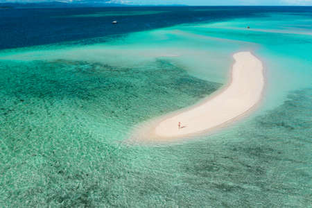 Go some place magical. Shot of a scenic view of an island.の写真素材