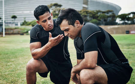 Its not all fun and games in rugbyの写真素材