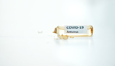 This will stop the virus dead in its tracksの写真素材