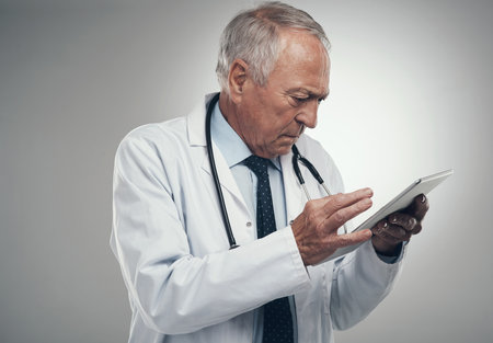 Hmm I think this patient will require surgeryの写真素材