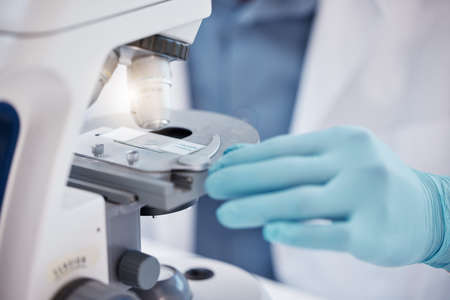 Impossible only means that you havent found the solution yet. Shot of a unrecognizable scientist...