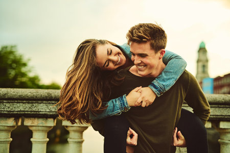 Go after what gives you goosebumps. Cropped shot of a young couple out on a date in the city.