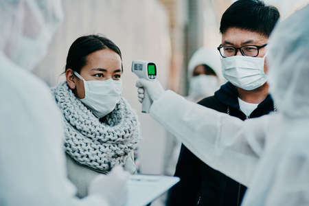 Covid-19 is keeping the healthcare industry very busyの写真素材