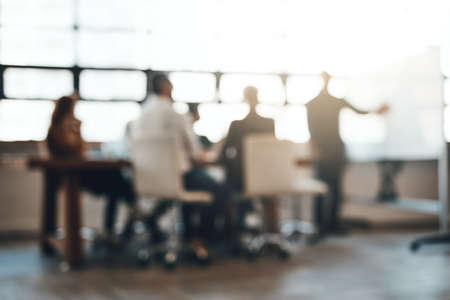 Making success happen. Shot of businesspeople having a meeting in an office.
