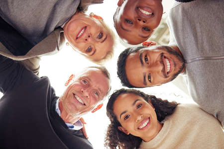 Our diversity is what allows us to excel. Portrait of a group of businesspeople standing together in...