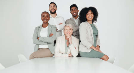 Weve got all the services you need. Shot of a group of businesspeople in an office at work.