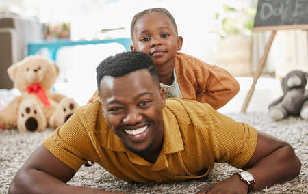 Youll always be my little girl. a young father playing with his daughter.