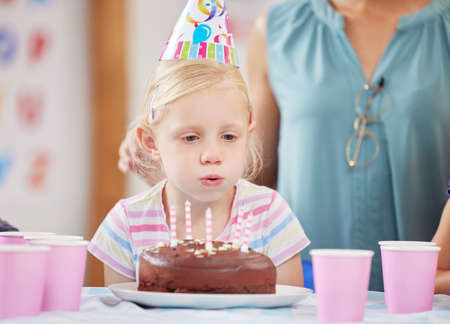 I wish every day was this special. a little girl celebrating her birthday in class.