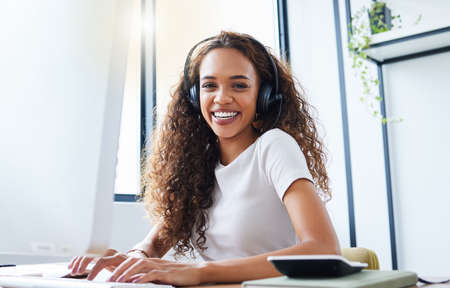 They need me to keep this place organised. a young businesswoman working in a call center.