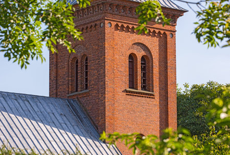 Danish National Church. A photo of a Danish Church National Church.の写真素材