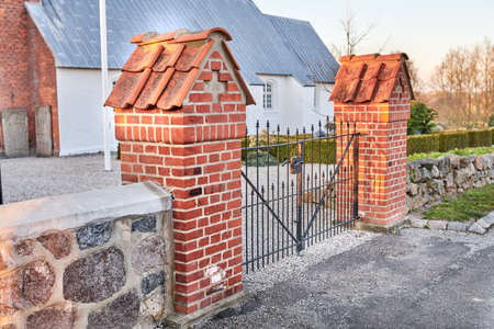 Danish National Church. A photo of a Danish Church National Church.の写真素材