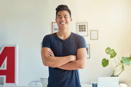 Always eager to create. Portrait of a creative employee in a modern office.