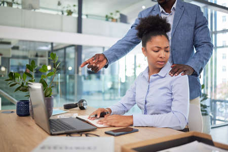 Workplace harassment, sexual abuse and unprofessional behavior from manager and business man...