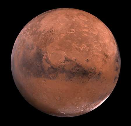 Mars Schiaparelliの写真素材