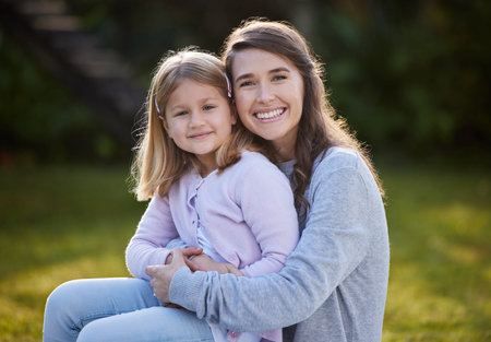 This is what happiness looks like. Cropped portrait of an attractive young woman and her daughter...