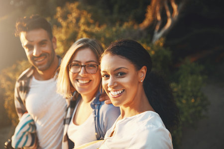 Time you spend with friends is worth every second. three friends enjoying themselves while spending...