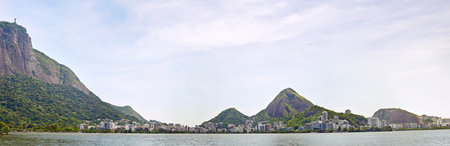 The city of Rio De Janeiro. Scenic view of Rio De Janeiro, Brazil.の写真素材